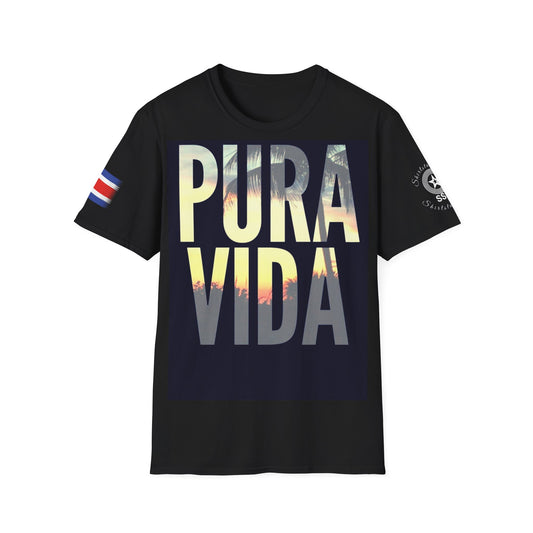 Pure Life Costa Rica T-Shirt — Tropical Costa Rica Vacation Tee