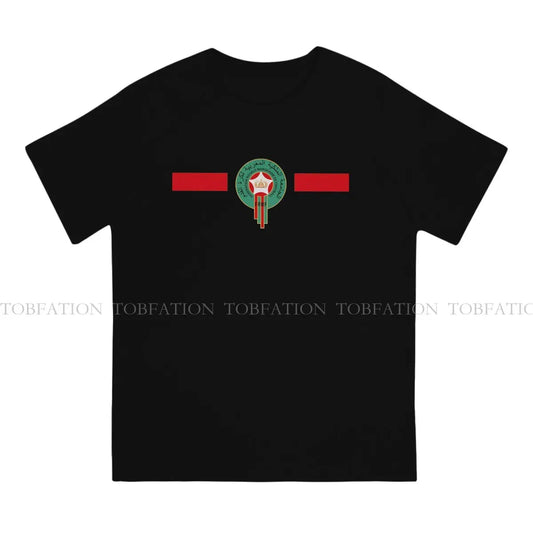 Morocco Maroc T Shirt Goth Men's Tees Summer 100% Cotton Clothing O-Neck TShirt
