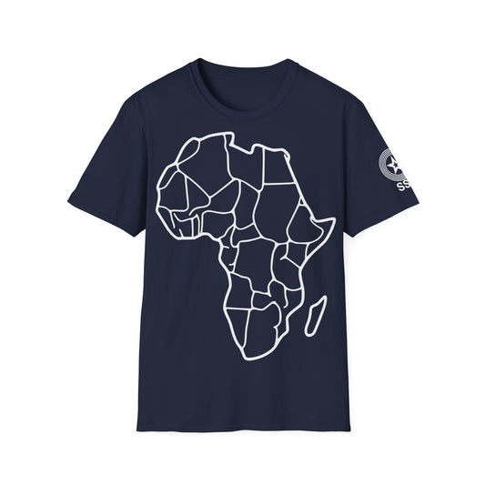 Africa Map T-Shirt — African Continent Graphic Tee