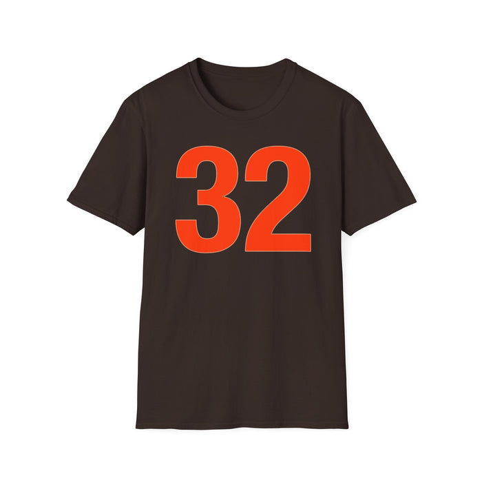 Brown 32 T-Shirt - Unisex Softstyle