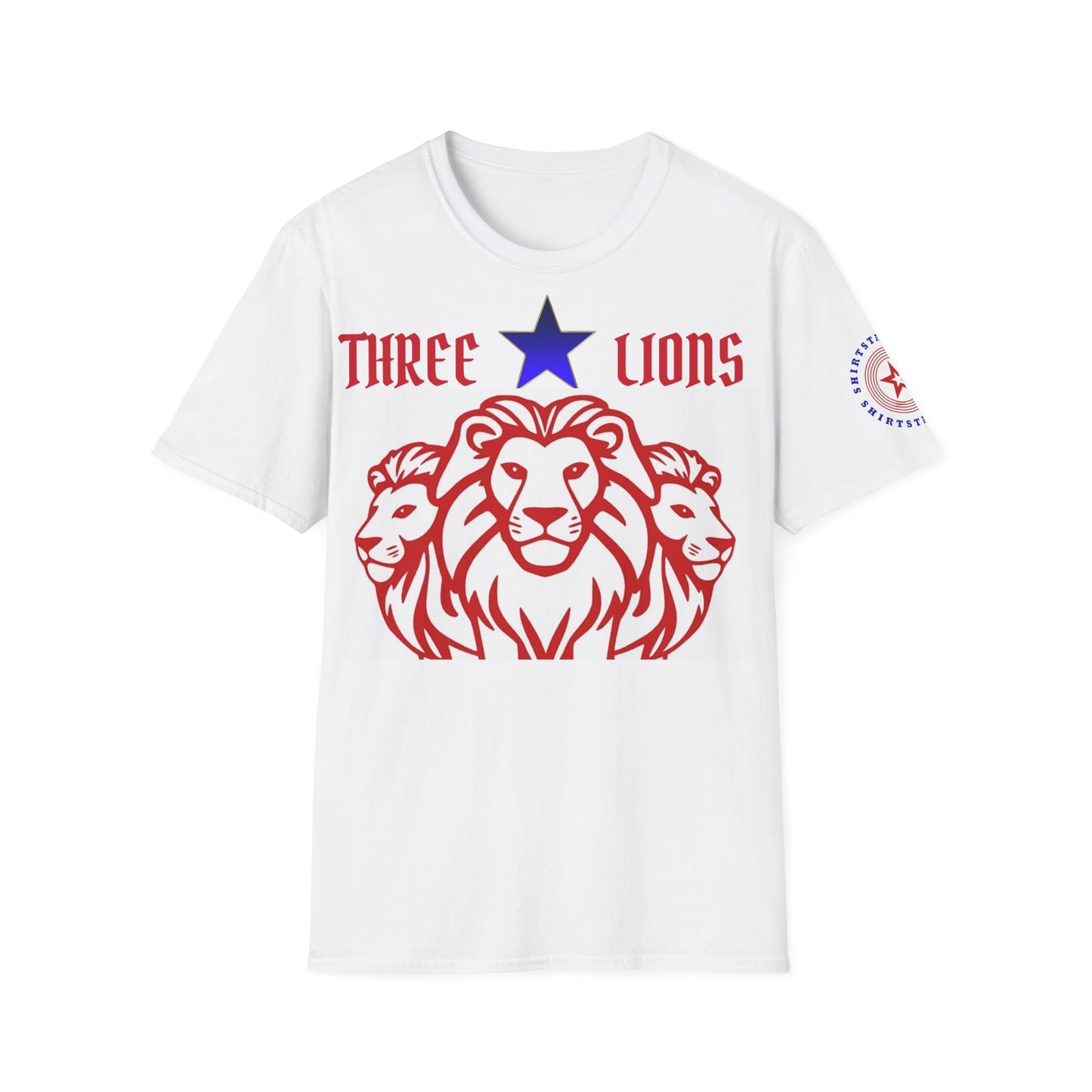 England Three lions  T-Shirt
