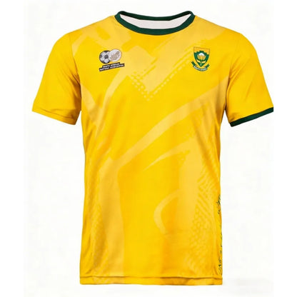 New South African National Football Jersey Adults and Children Breathable Fast Drying Lightweight Sports T-shirt Family Kids Tee