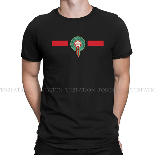 Morocco Maroc T Shirt Goth Men's Tees Summer 100% Cotton Clothing O-Neck TShirt