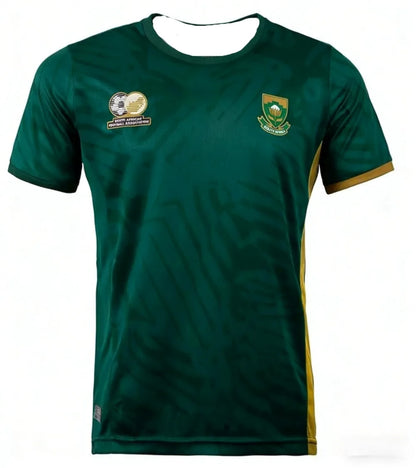 New South African National Football Jersey Adults and Children Breathable Fast Drying Lightweight Sports T-shirt Family Kids Tee